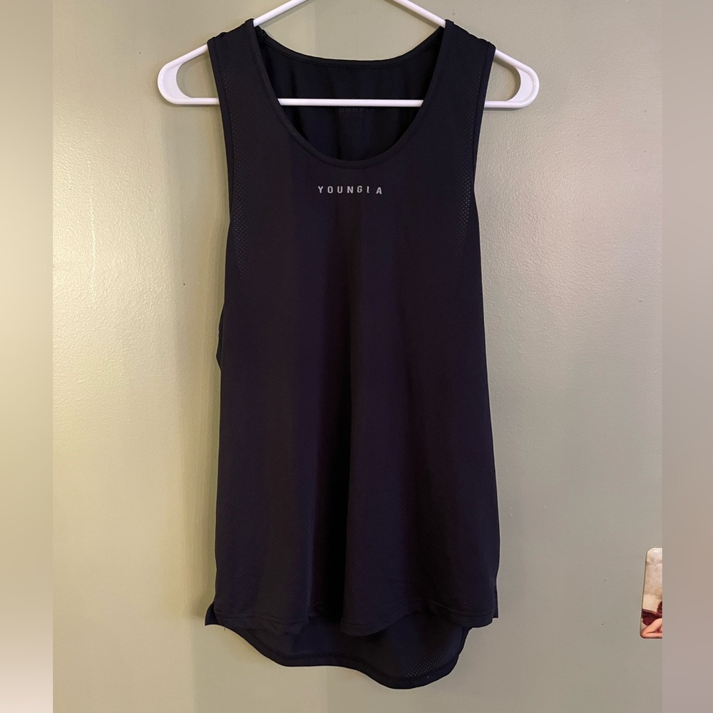 YoungLA Black Tank Top Small